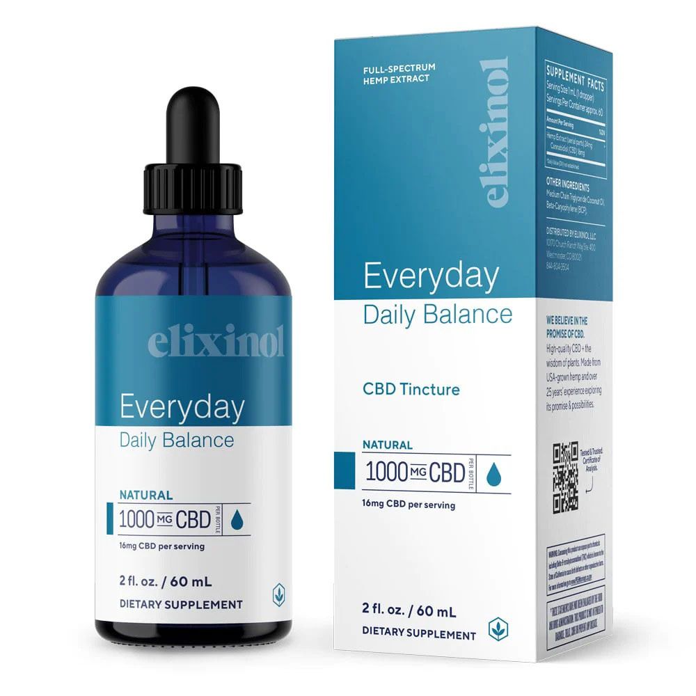 Everyday Daily Balance CBD Natural 1,000 mg 2 fl. oz. (59 mL)