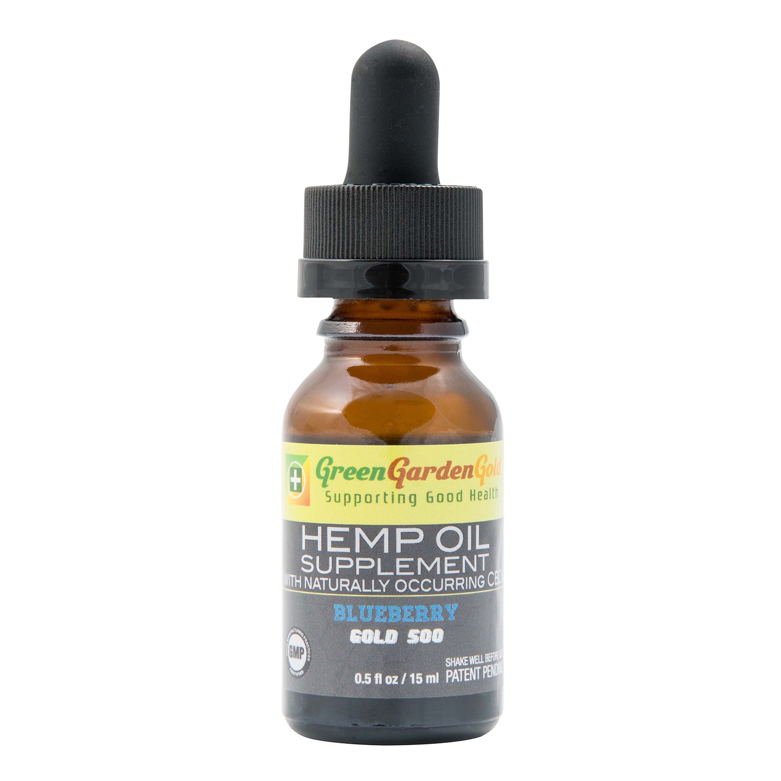 CBD Oil Full-Spectrum Blueberry 500 mg 0.5 fl. oz. (15 mL)