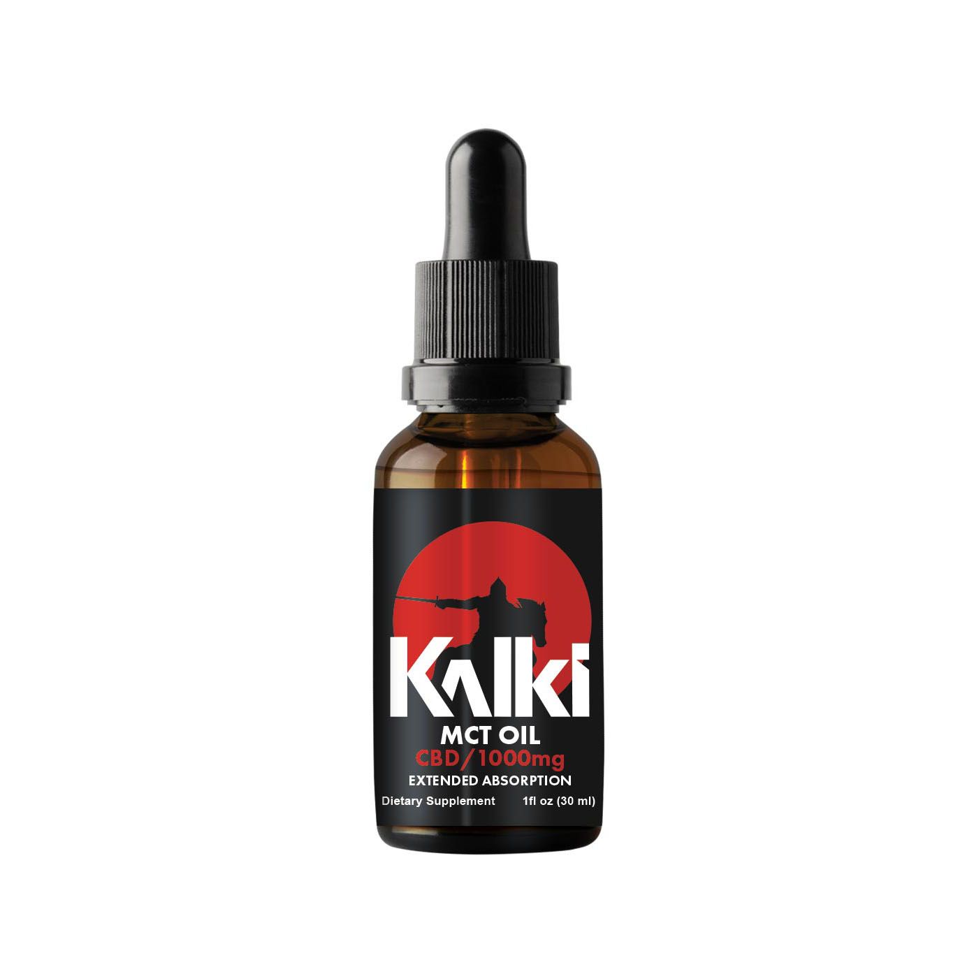 Kalki Isoterp CBD in MCT Oil Natural Flavor 1,000 mg 1 fl. oz. (30 mL)