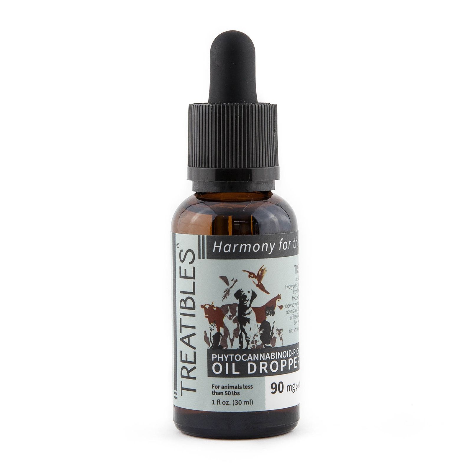 Organic Full-Spectrum CBD Hemp Oil Natural Flavor 90 mg 1 fl. oz. (30 mL)