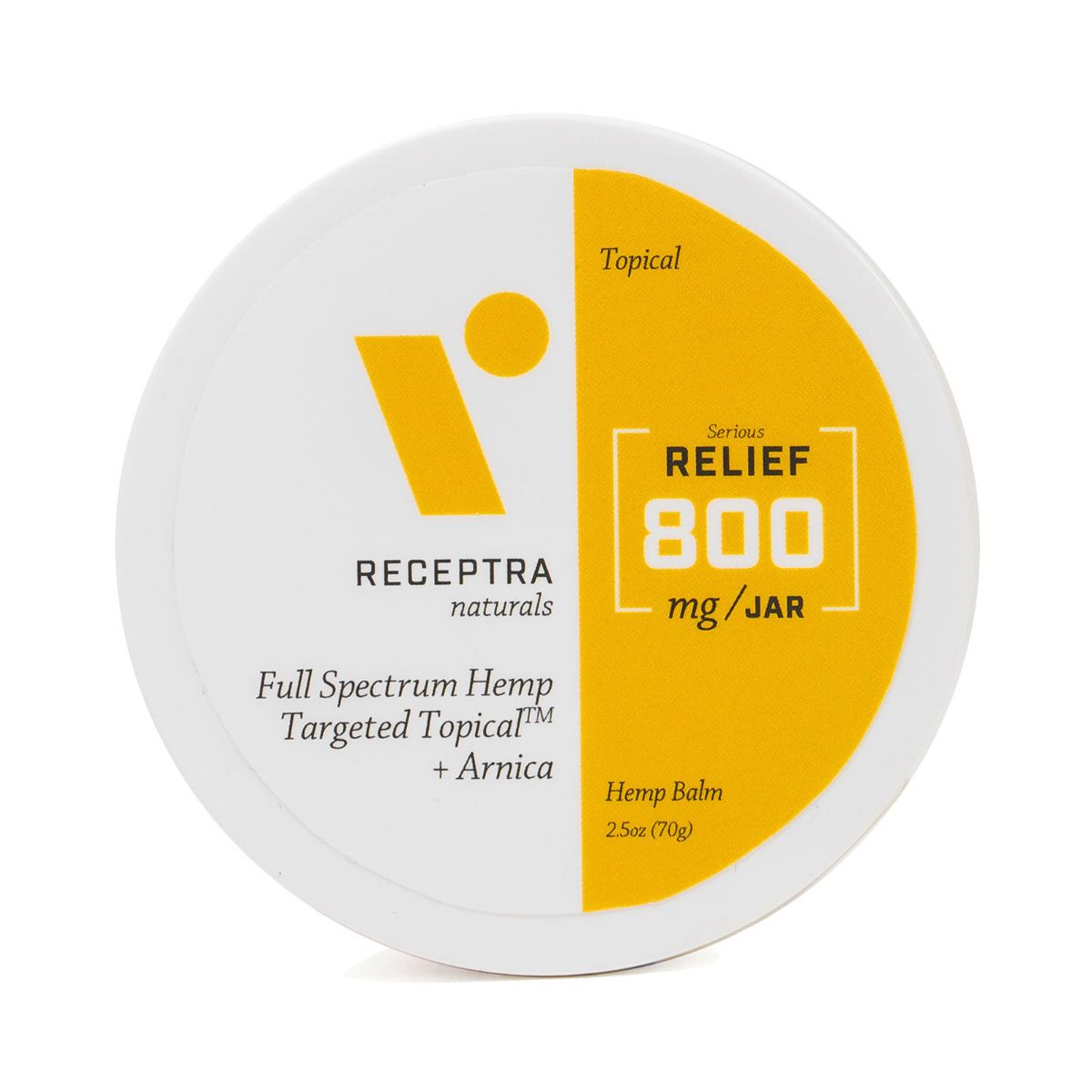 Serious Relief + Arnica Targeted Topical CBD Balm 800 mg 2.5 oz. (70 gm)